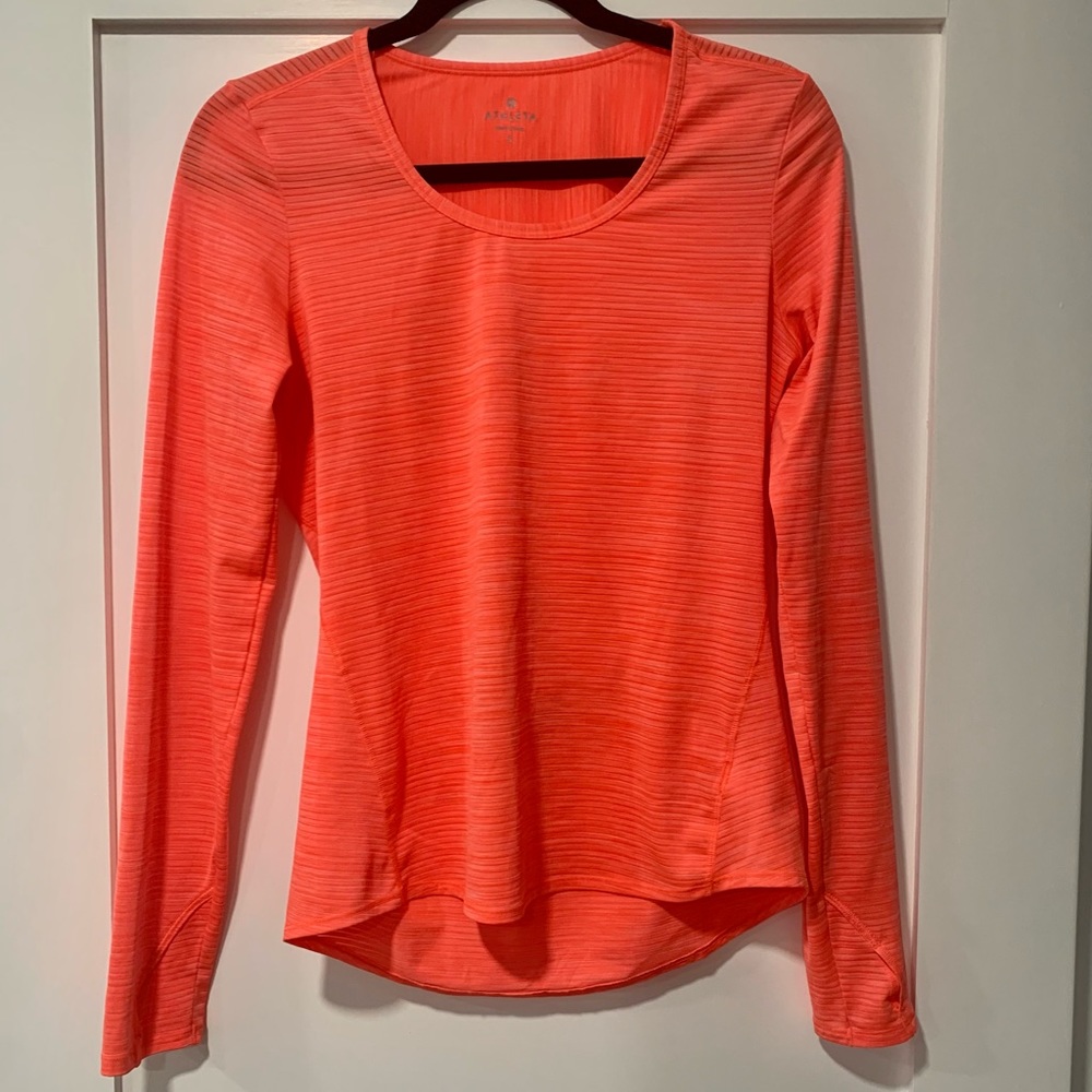 Athleta Scoop Neck Long Sleeve Tee